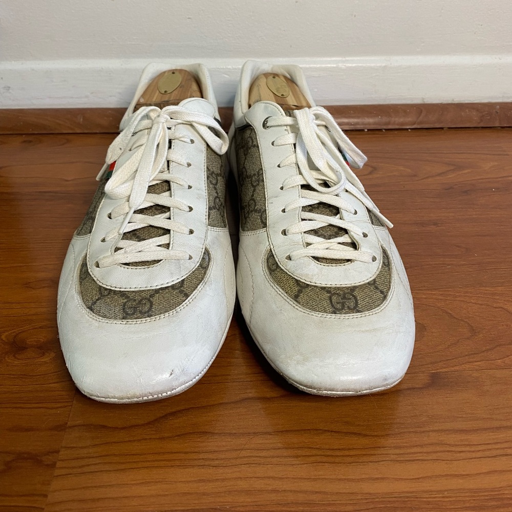 Men’s Gucci monogram sneaker SZ 10.5